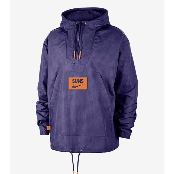 Nike NBA Phoenix Suns Courtside Basketball Jacket Pullover Mens Large NWT - Picture 1 of 8